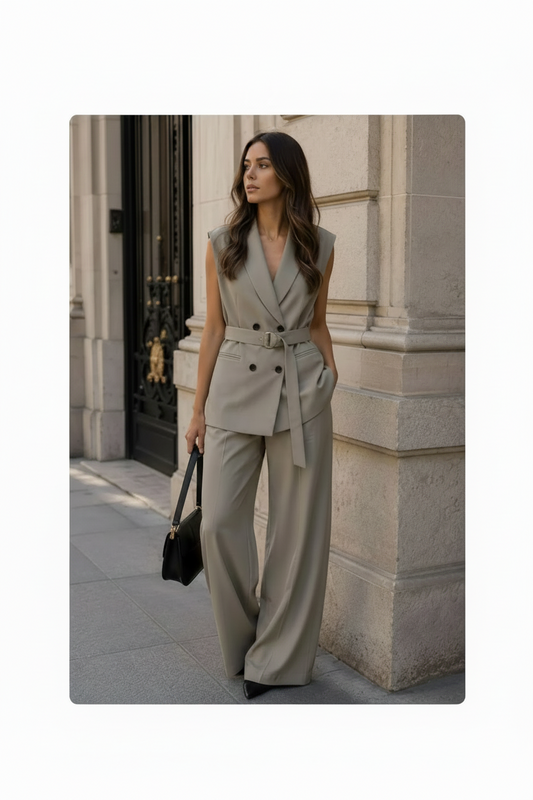 Amber 2 Piece Set Taupe