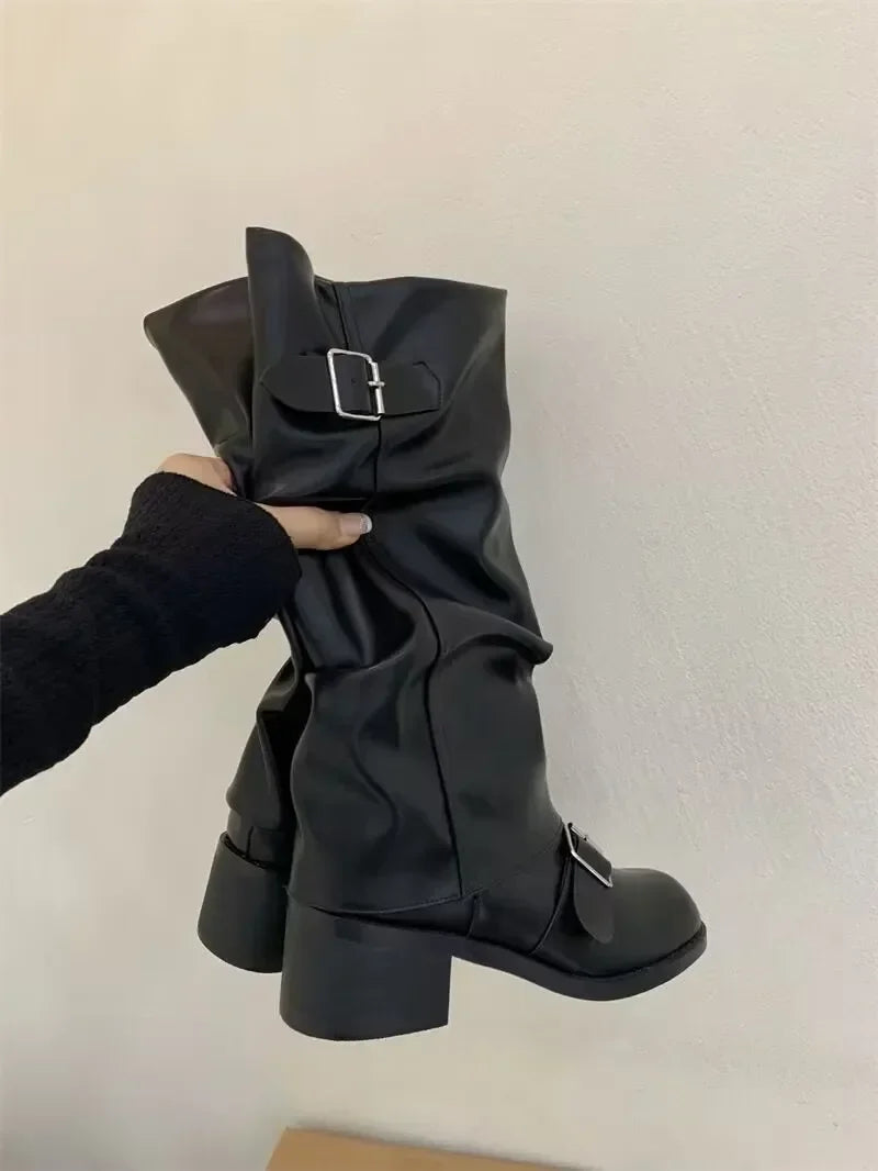 CHELSEA CHUNKY BOOTS