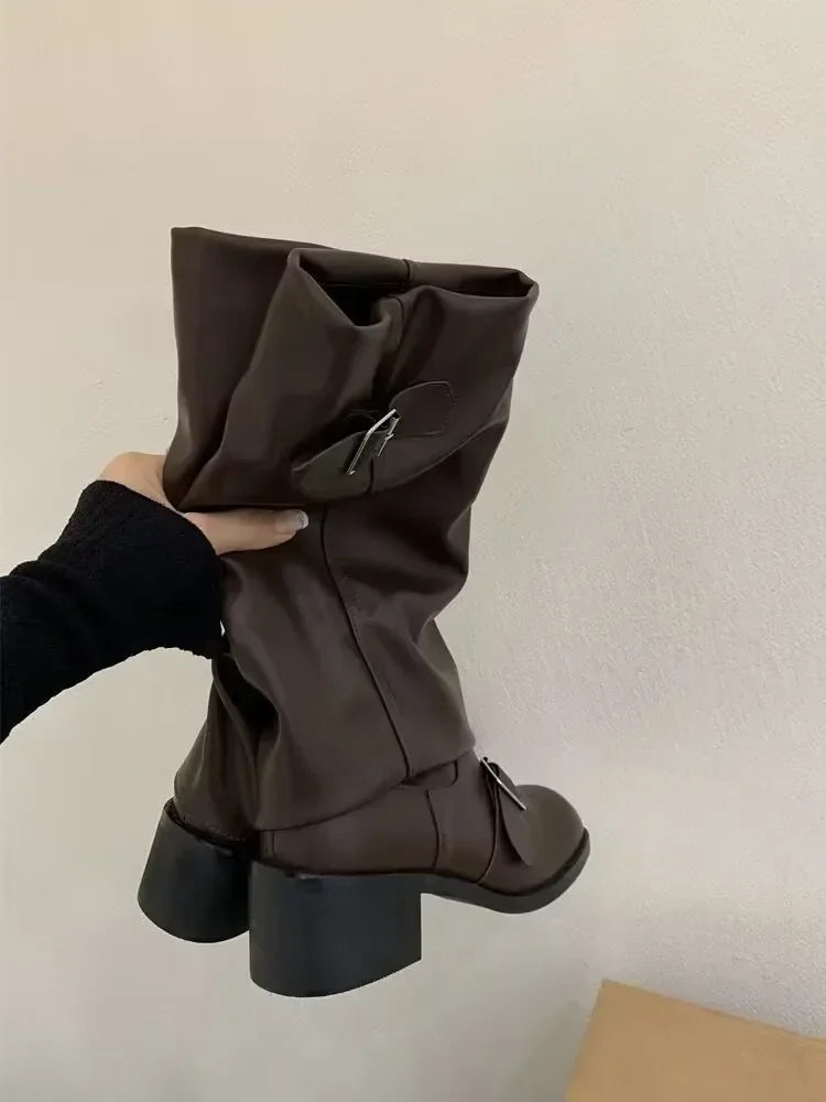 CHELSEA CHUNKY BOOTS